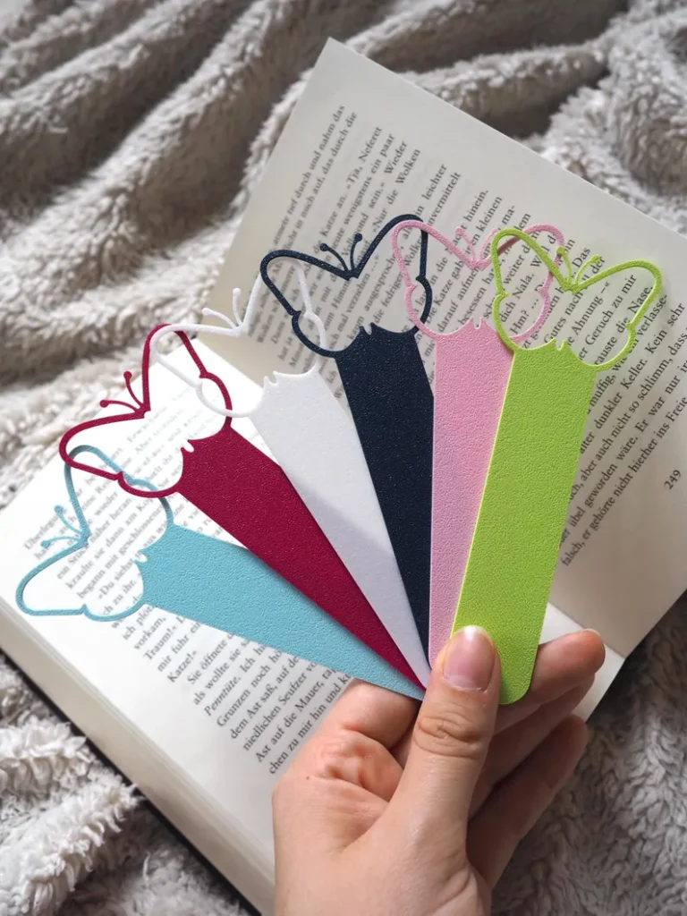 Butterfly bookmarks from the 3D printer | delicate, colorful & feather-light – Produktbild 1