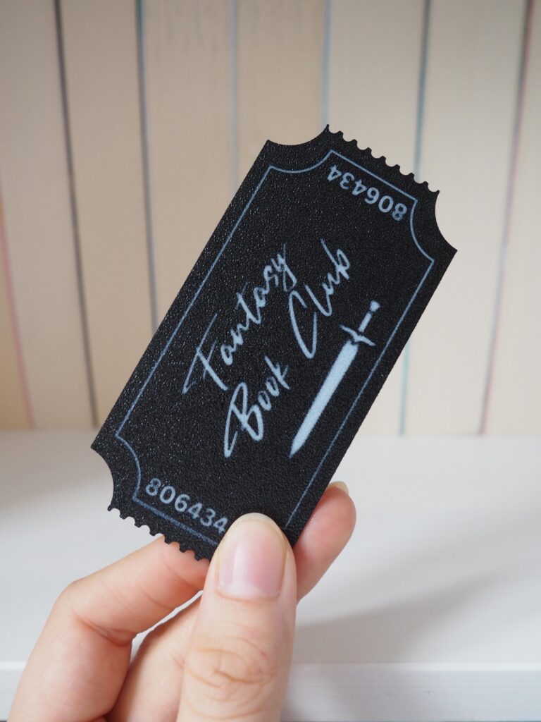 Book Club Ticket Bookmark – Produktbild 8