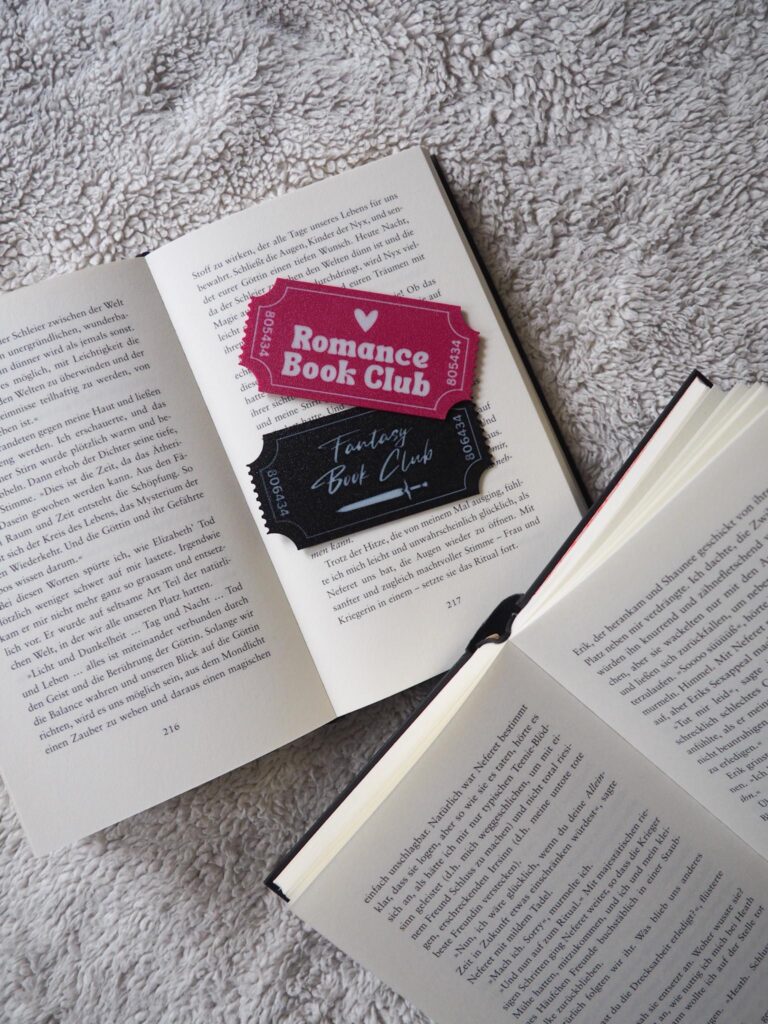 Book Club Ticket Bookmark – Produktbild 1