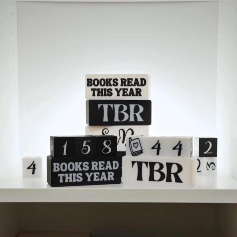 Book Counter TBR (To be read) und gelesene Bücher