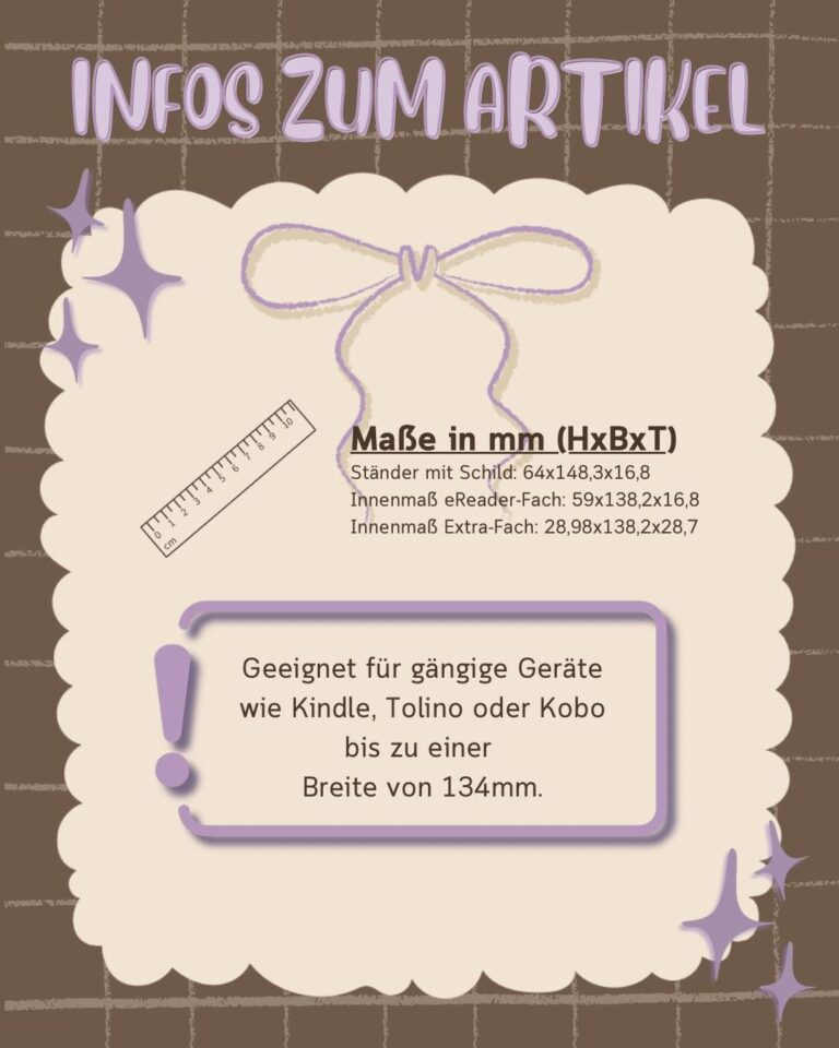 eReader-Ständer mit Ablagefach – Produktbild 2