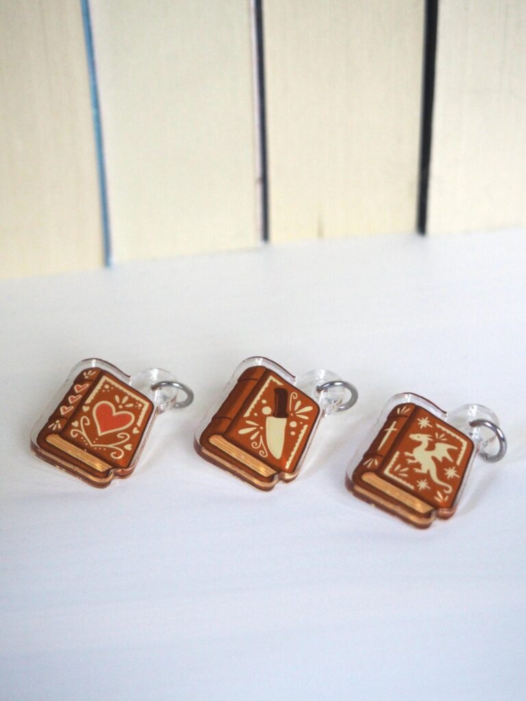 Gingerbread eReader Charms – Produktbild 1