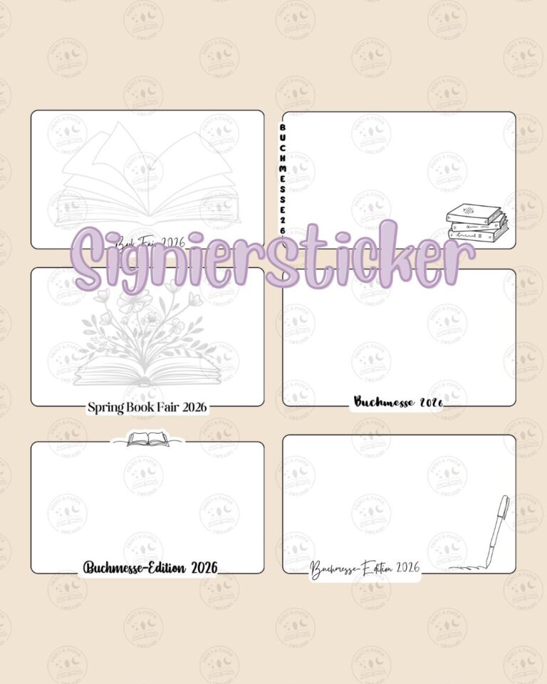 Signing Sticker Book Fair 2026 – Produktbild 1