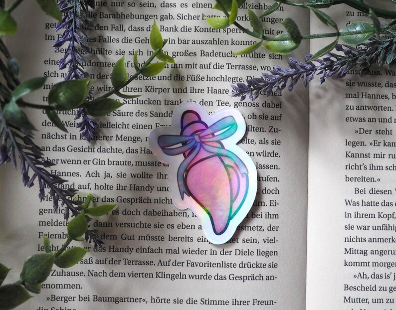 Bookish Summer Holo Sticker Set mit Muschel und Summer Reading Motiven – Produktbild 7