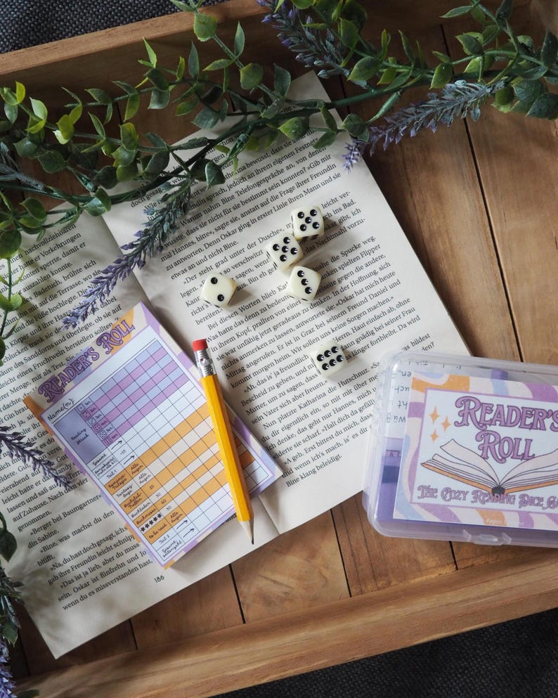 Reader’s Roll bookish Würfelspiel für Buchliebhaber – Produktbild 3
