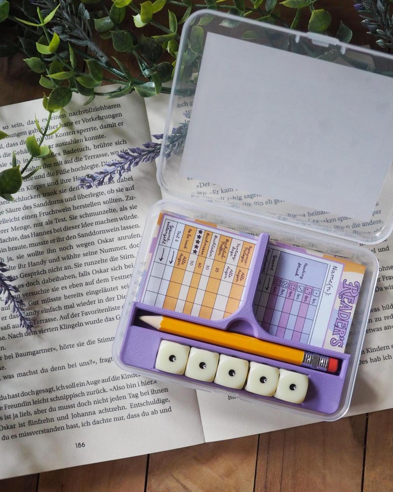 Reader’s Roll bookish Würfelspiel für Buchliebhaber – Produktbild 2