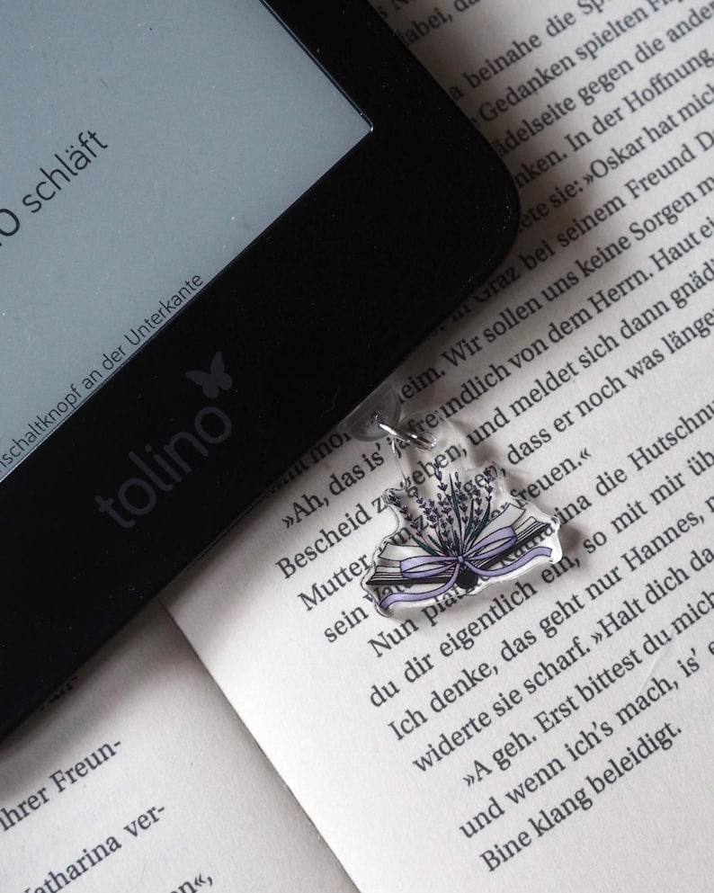 Bookish eReader Charm im Muschel Design – Produktbild 6