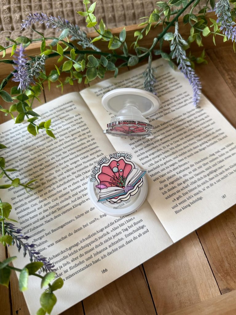 eReader-Grip „Book Girl Summer“ · Bild 1 von 5